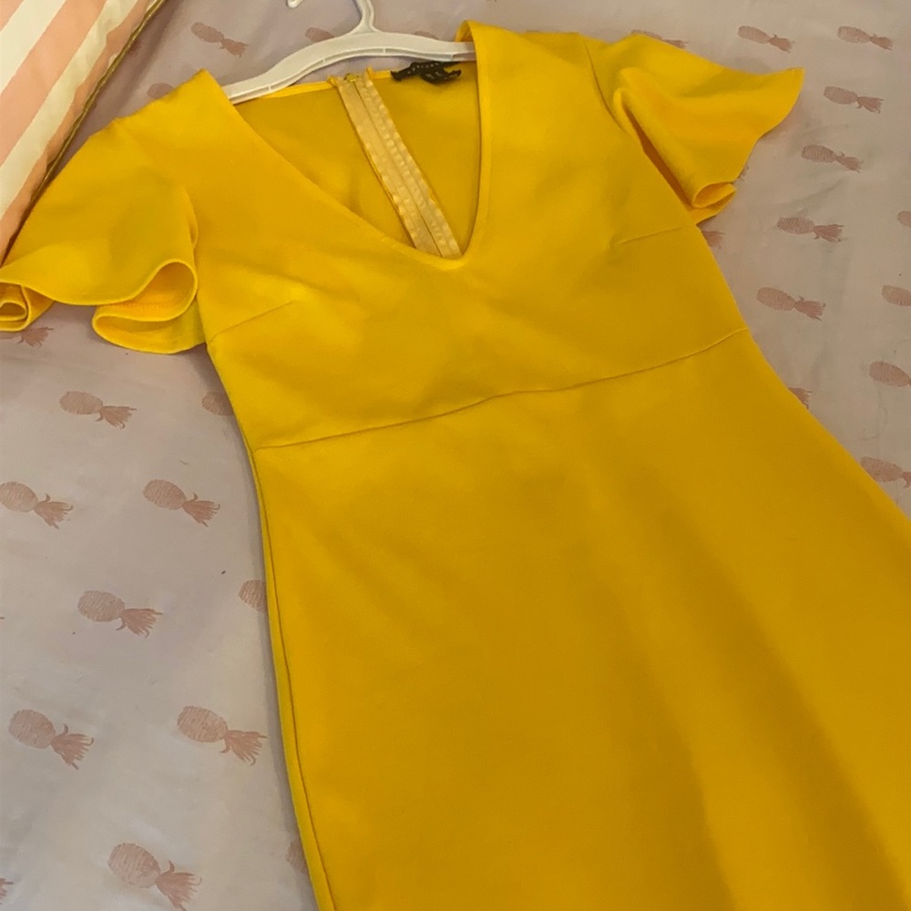 V-neck dress